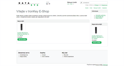 Desktop Screenshot of ironkey.datasys.cz
